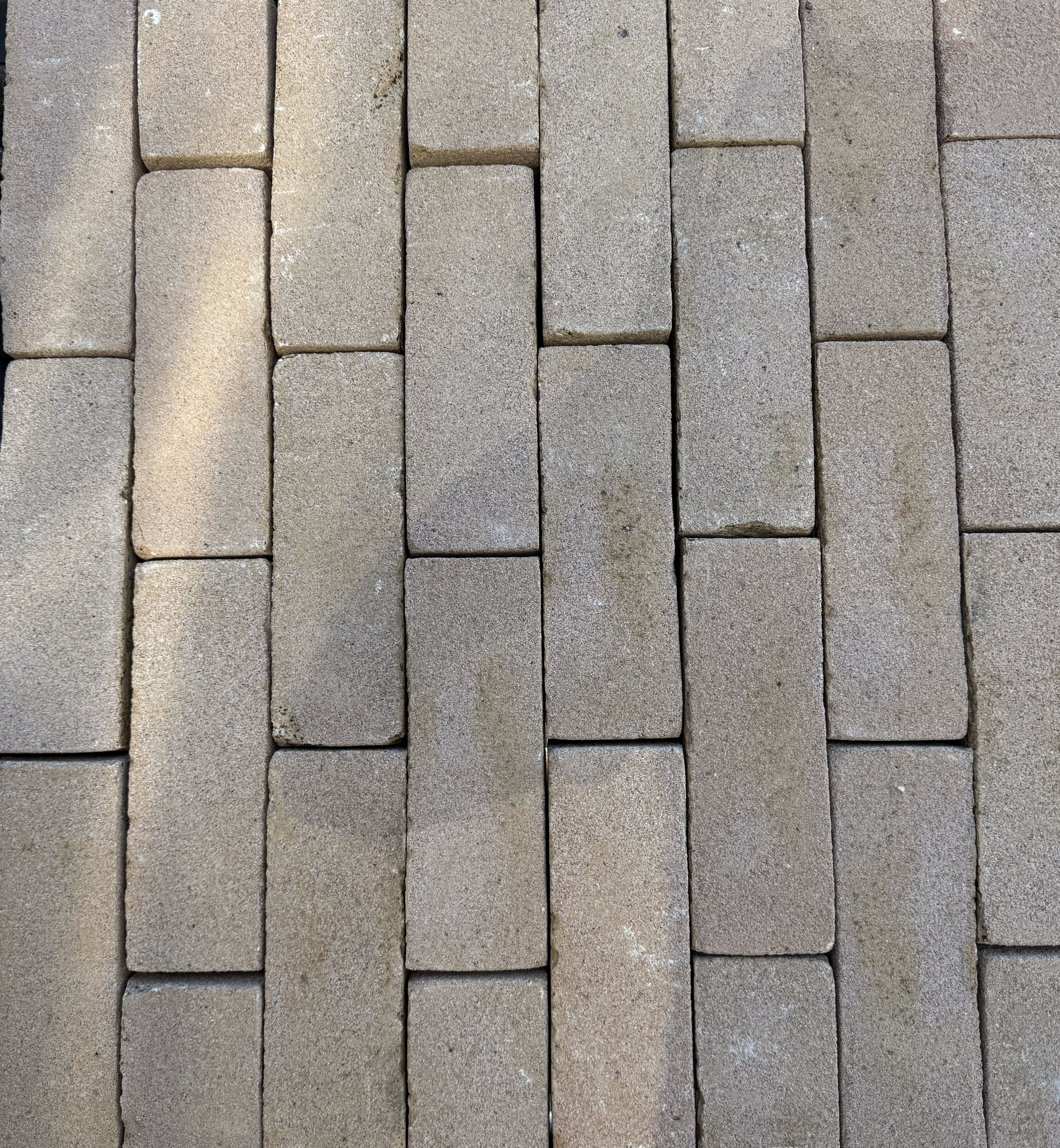 Gebakken straatbaksteen DF geel 20x7x8 cm ACTIE! v.a. €39,95 p/m2